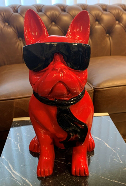 Französische Bulldogge Rot 35 cm